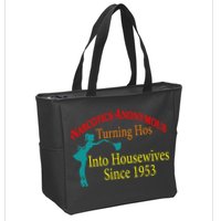 Narcotics Anonymous Turning Hos Into Housewives 1953 Zip Tote Bag