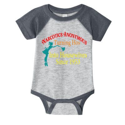 Narcotics Anonymous Turning Hos Into Housewives 1953 Infant Baby Jersey Bodysuit