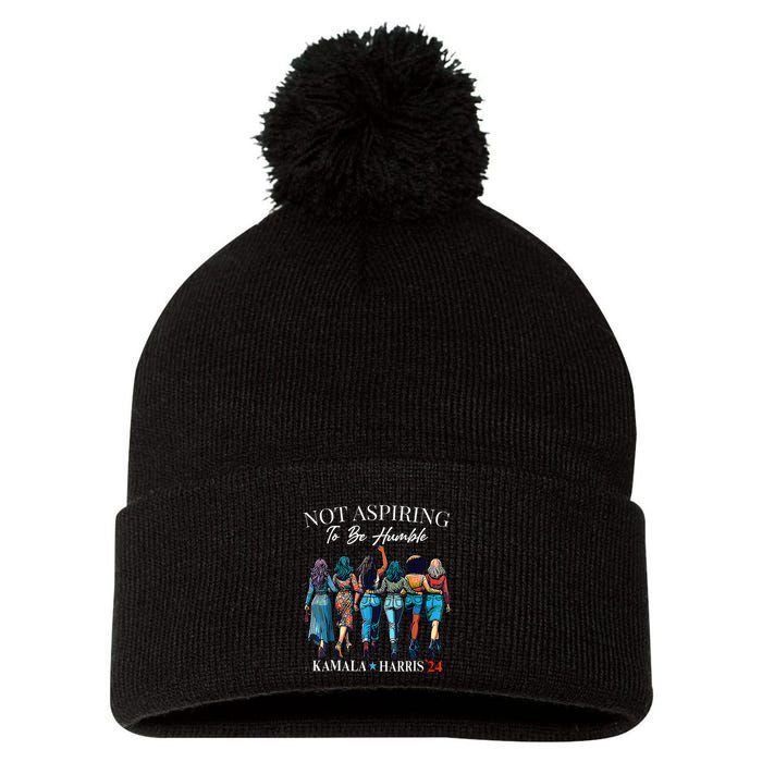 Not Aspiring To Be Humble This IsnT The 1950s Pom Pom 12in Knit Beanie