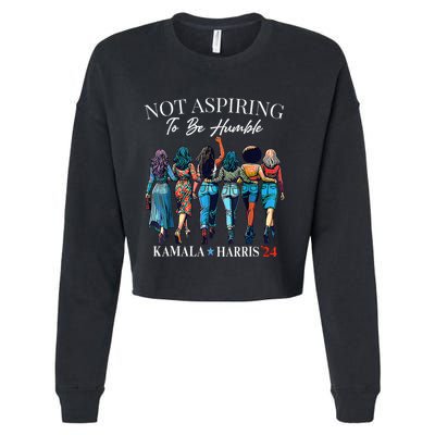 Not Aspiring To Be Humble This IsnT The 1950s Cropped Pullover Crew