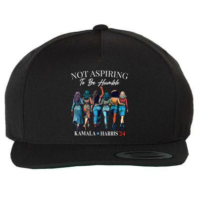 Not Aspiring To Be Humble This IsnT The 1950s Wool Snapback Cap