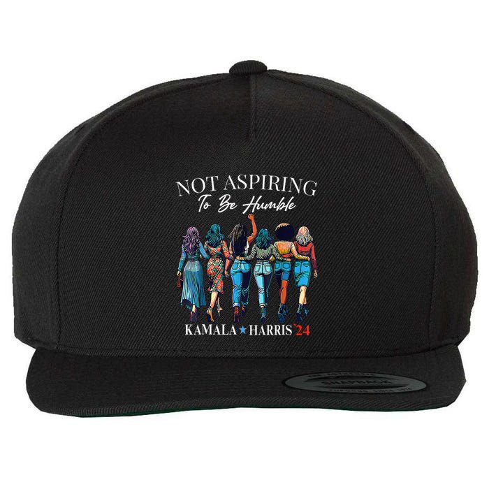 Not Aspiring To Be Humble This IsnT The 1950s Wool Snapback Cap
