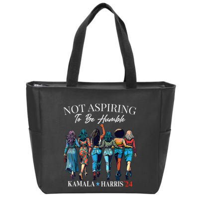 Not Aspiring To Be Humble This IsnT The 1950s Zip Tote Bag