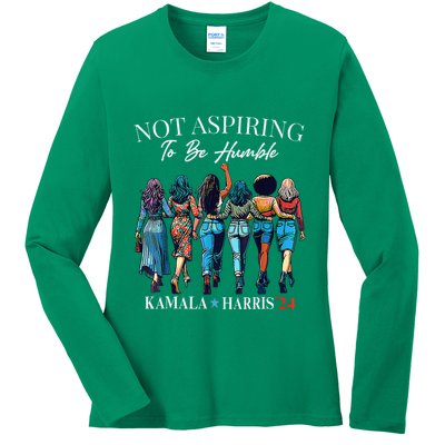 Not Aspiring To Be Humble This IsnT The 1950s Ladies Long Sleeve Shirt