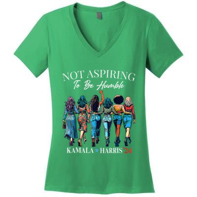 Not Aspiring To Be Humble This IsnT The 1950s Women's V-Neck T-Shirt