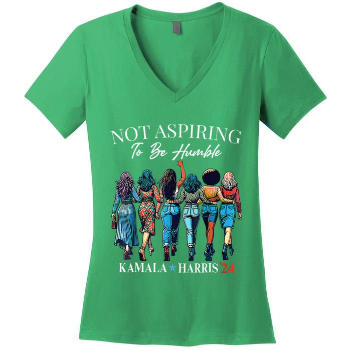 Not Aspiring To Be Humble This IsnT The 1950s Women's V-Neck T-Shirt