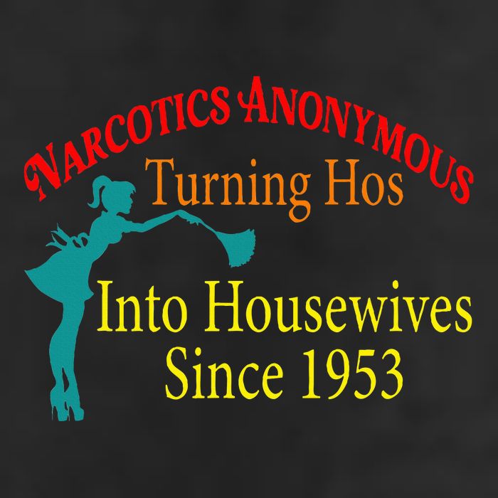 Narcotics Anonymous Turning Hos Into Housewives 1953 Cool Comfort Performance Bucket Hat