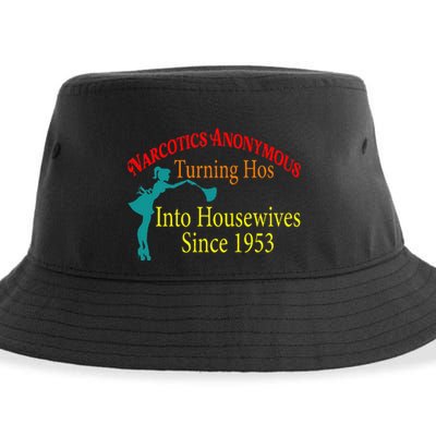 Narcotics Anonymous Turning Hos Into Housewives 1953 Sustainable Bucket Hat