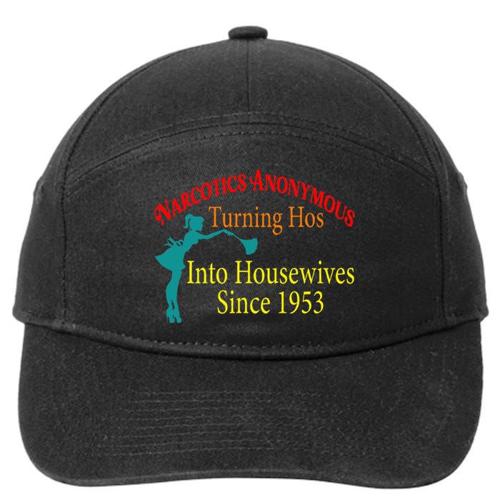 Narcotics Anonymous Turning Hos Into Housewives 1953 7-Panel Snapback Hat