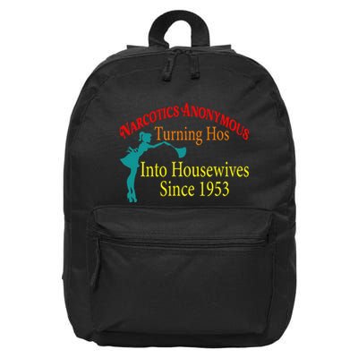 Narcotics Anonymous Turning Hos Into Housewives 1953 16 in Basic Backpack