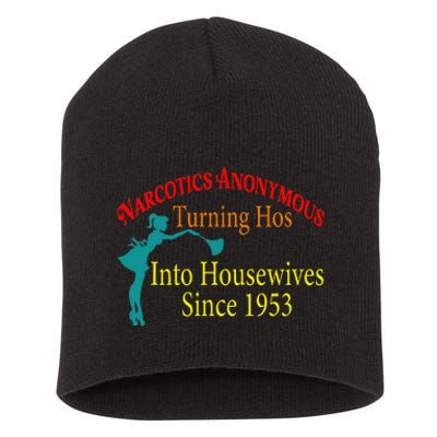 Narcotics Anonymous Turning Hos Into Housewives 1953 Short Acrylic Beanie