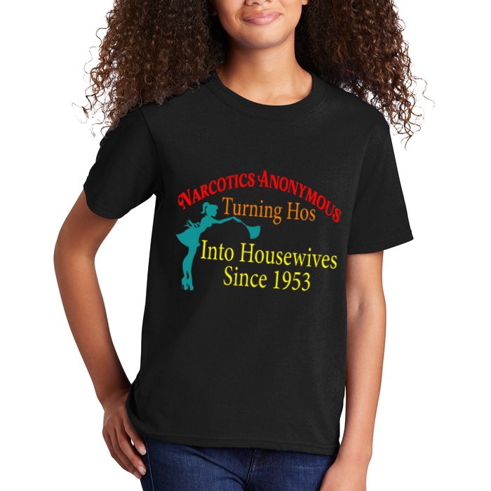 Narcotics Anonymous Turning Hos Into Housewives 1953 Kids T-Shirt