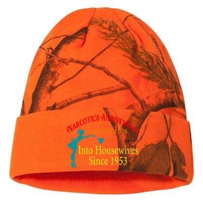 Narcotics Anonymous Turning Hos Into Housewives 1953 Kati Licensed 12" Camo Beanie