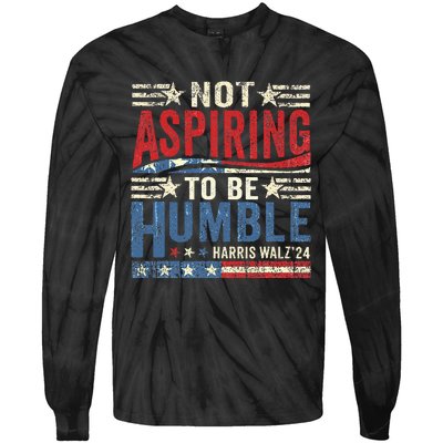 Not Aspiring To Be Humble Tie-Dye Long Sleeve Shirt