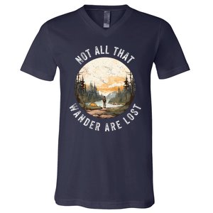 Not All That Wander Are Lost V-Neck T-Shirt