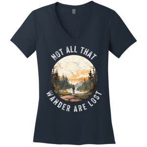 Not All That Wander Are Lost Women's V-Neck T-Shirt