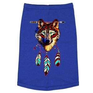 Native American Timber Wolf Dream Catcher Tribal Gift Doggie Tank