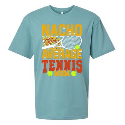 Nacho Average Tennis Mom Gift Sueded Cloud Jersey T-Shirt