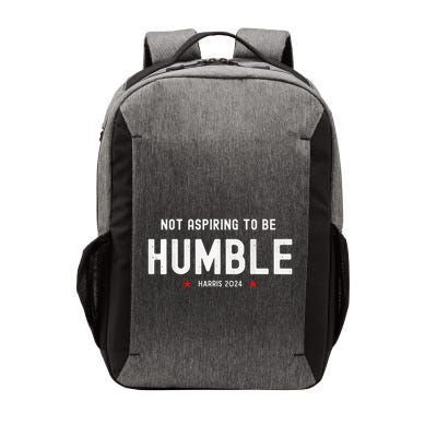 Not Aspiring To Be Humble Kamala Harris Feminist Message Vector Backpack