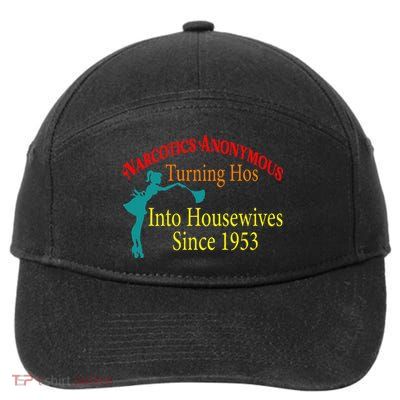 Narcotics Anonymous Turning Hos Into Housewives 1953 7-Panel Snapback Hat