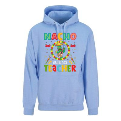 Nacho Average Teacher, Cinco De Mayo Mexican Fiesta Funny Unisex Surf Hoodie