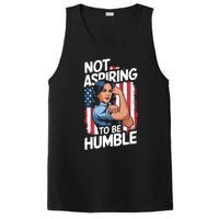 Not Aspiring To Be Humble American Flag Kamala Harris 2024 Premium PosiCharge Competitor Tank