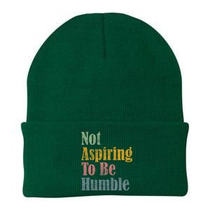 Not Aspiring To Be Humble Knit Cap Winter Beanie