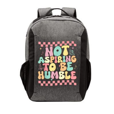 Not Aspiring To Be Humble Groovy Vector Backpack