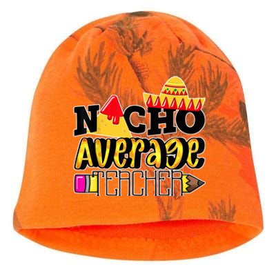 Nacho Average Teacher Kati - Camo Knit Beanie