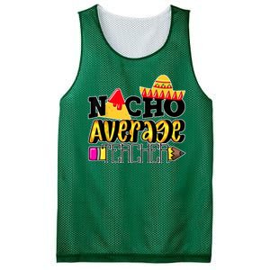 Nacho Average Teacher Mesh Reversible Basketball Jersey Tank