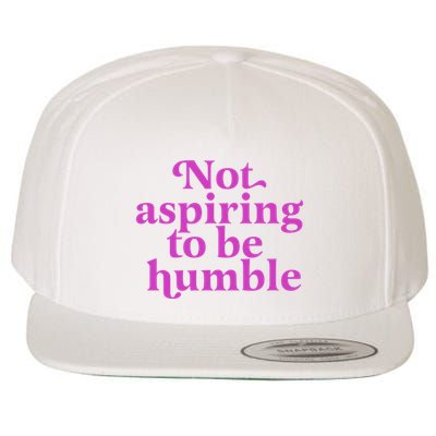 Not Aspiring To Be Humble kamala harris Wool Snapback Cap