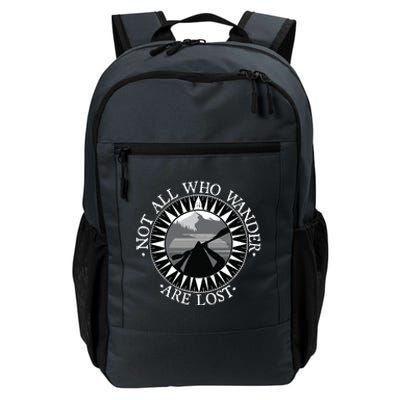 Not All Those Who Wander Are Lost Kayak Kayaking Gift Daily Commute Backpack