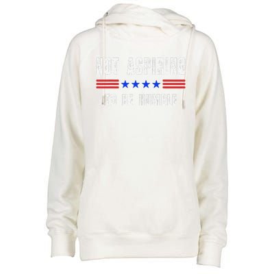 Not Aspiring To Be Humble Womens Funnel Neck Pullover Hood