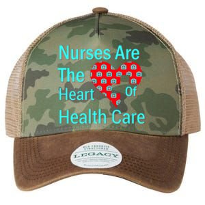 Nurses Are The Heart Of Health Care Legacy Tie Dye Trucker Hat