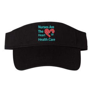 Nurses Are The Heart Of Health Care Valucap Bio-Washed Visor