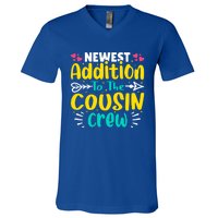 Newest Addition To The Cousin Crew Gift V-Neck T-Shirt