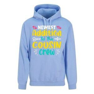 Newest Addition To The Cousin Crew Gift Unisex Surf Hoodie