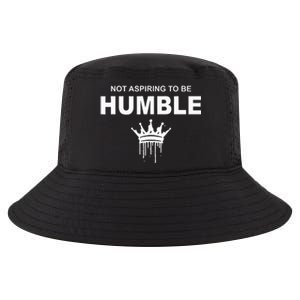 Not Aspiring To Be Humble Kamala Harris Feminist Message Cool Comfort Performance Bucket Hat