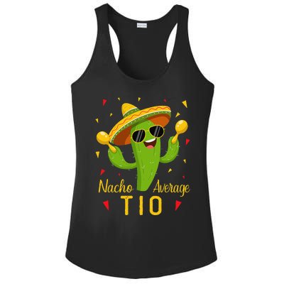 Nacho Average Tio Uncle Cinco De Mayo Fiesta Party Ladies PosiCharge Competitor Racerback Tank