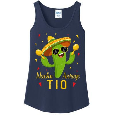 Nacho Average Tio Uncle Cinco De Mayo Fiesta Party Ladies Essential Tank