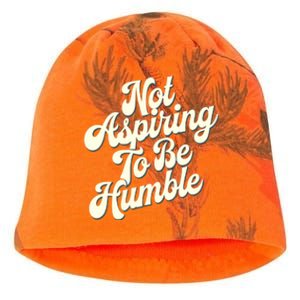 Not Aspiring To Be Humble Kati - Camo Knit Beanie