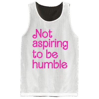 Not Aspiring To Be Humble Kamala Quote Mesh Reversible Basketball Jersey Tank