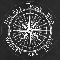 Not All Those Who Wander Are Lost 25L Jumbo Tote