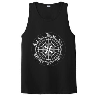 Not All Those Who Wander Are Lost PosiCharge Competitor Tank