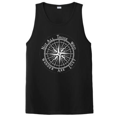 Not All Those Who Wander Are Lost PosiCharge Competitor Tank