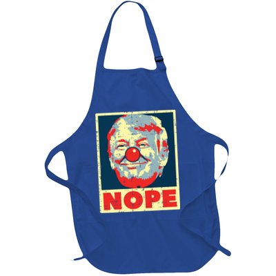 Nope Anti Trump Clown Vintage Retro Impeach No Donald Apron