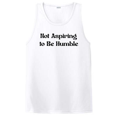 Not Aspiring To Be Humble Retro Kamala Harris Feminist Funny PosiCharge Competitor Tank