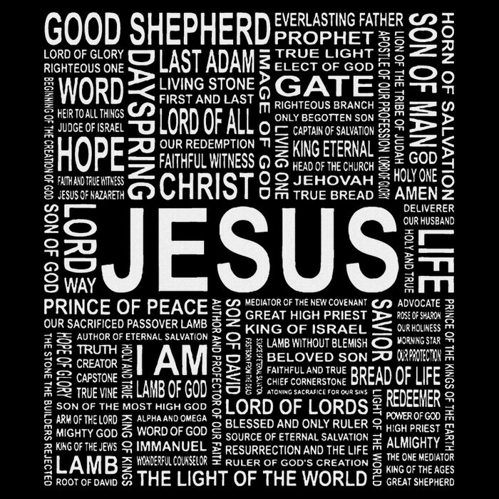 Names And Titles Of Jesus Christian Cooling Performance Crew T-Shirt