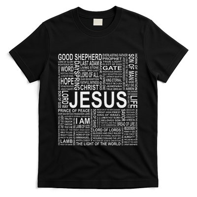 Names And Titles Of Jesus Christian T-Shirt