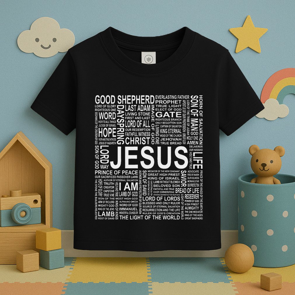 Names And Titles Of Jesus Christian Toddler T-Shirt